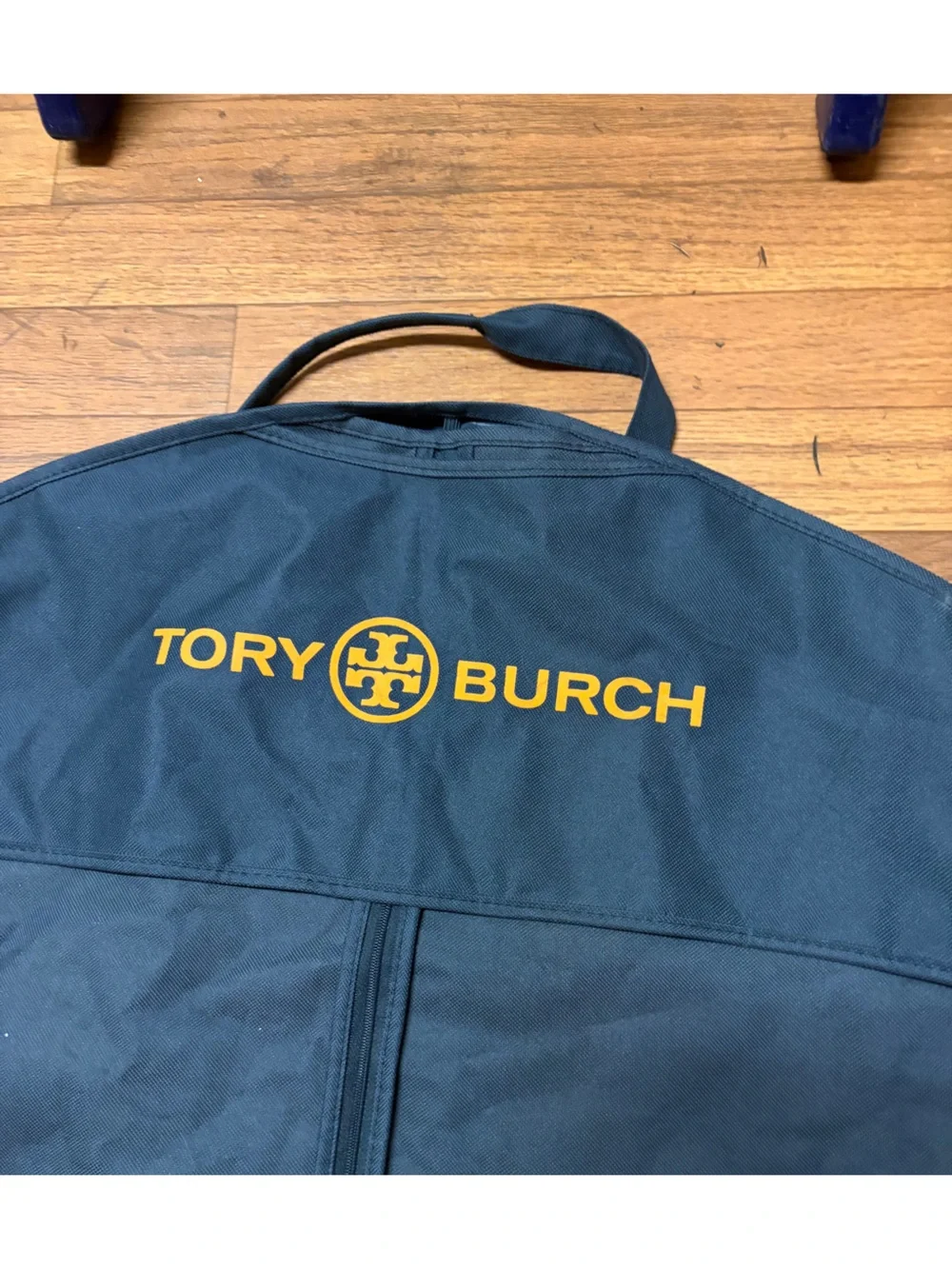 Tory Burch Navy Blue Skirt Garment Bag with Logo